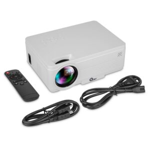 Qian proyector de oficina serie qxp - resol 1280x720 lcd, 200 lumenes ansi, contraste 200:1, conexión bt, wifi, hdmi, usb, av, aux mod QXP-ETHRX