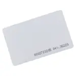 ZKTECO IDCARDNUNIT - Tarjeta ID con Frecuencia de 125 kHz, 1 mm de Grosor con Folio Impreso / Tarjeta unitaria