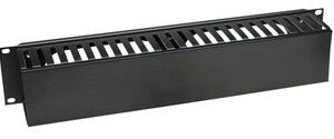 INTELLINET 168458 Organizador Cables 19" - Con Tapa plastico