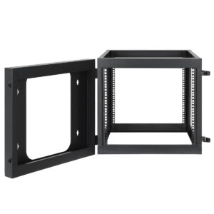 Rack abierto de 19 - Mural, 4 postes, 9U, Ensamblado, 600mm de profundidad, INTELLINET 716048