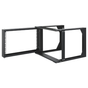 Rack abierto de 19 - Mural, 2 postes, 6U, Ensamblado, 450mm de profundidad, INTELLINET 716178