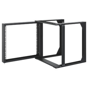 Rack abierto de 19 - Mural, 2 postes, 9U, Ensamblado, 450mm de profundidad, INTELLINET 716185