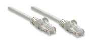 Cable de red UTP - Cat5e, 15m (50ft), 100 Cobre, Contactos chapa de oro, Cable Patch Gris INTELLINET 319973