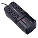 Regulador SMARTBITT SBAVR2200 - 8, Negro, Hogar y Oficina, 2200 VA, 1100 W