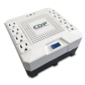 R-AVR 1808 Regulador de Voltaje CDP R-AVR1808 1800VA/1000W AVR - 8 Salidas, 175 Julios, Proteccion RJ45, 120 Vac