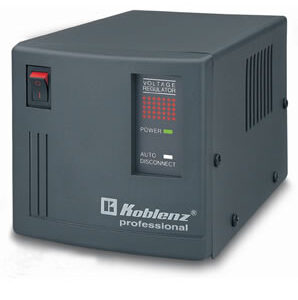 Regulador KOBLENZ ER-2550 - 6, Negro, Oficina, 2500 VA, 2000 W