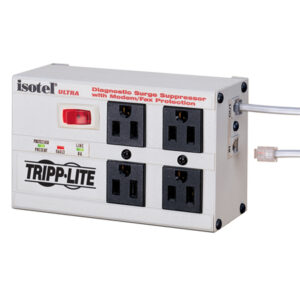 ISOTEL4ULTRA Supresor de picos TRIPP-LITE - 3330 J, 4, 120 V, 50/60 Hz, 1440 W
