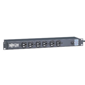 TRIPP-LITE RS-1215 Barra de contactos Tripp Lite para instalación en rack 1U - 120V, 15A, 5-15P, 12 tomacorrientes