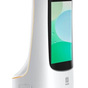 Robot interactivo de reparto y recepción con pantalla de anuncios EC-LINE Modelo KETTYBOT. Dimensión de pantalla 18.5 pulgadas