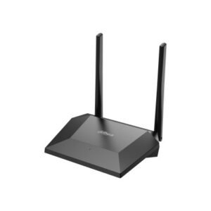 Router Dahua DH-N3 inalám,2.4 GHz (Wi-Fi 4) vel. 300 Mbps, 2 antenas externas,puerto WAN ,tres puertos LAN.NB