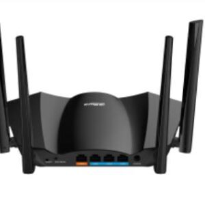 Dahua Technology Router Dahua DH-AX30 inalám - doble ban (2.4 GHz y 5 GHz)Wi-Fi 6 . 3000 Mbps (3 Gbps), 4 ante, tec. MU-MIMO, WPA3, 4 puertos Ethernet Gigabit. NB