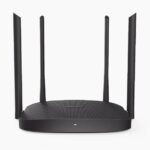 HIKVISION DS-3WR12GC Router Inalámbrico WISP Gigabit / Hasta 1200 Mbps / Doble Banda AC (2.4 GHz y 5 GHz) / 3 Puertos LAN 10/100/1000 Mbps