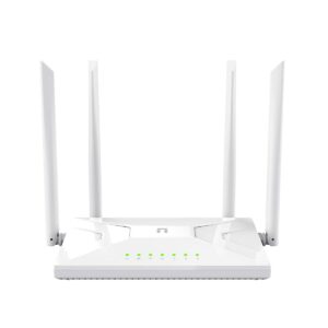 NETIS Router Inalámbrico NC21 - 4 puertos, WIFI 5, 1200 Mbps, Router, AP, WISP, Modo Cliente, Repetidor, 4 Antenas 5 dBi