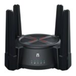 NETIS Router y punto de acceso NX62 AX6000 Wi-Fi 6 Mesh todo en uno - 8 antenas de alta ganancia