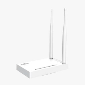 NETIS Router N300 WF2419E WI-FI 4 - repetidor y modo cliente, todo en uno, 2 antenas de 5dBi 1*FE WAN, 4*FE LAN