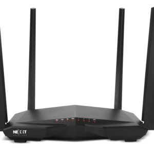 Nexxt Solutions Home Router Inalámbrico Nexxt Home NCR-N1200 - 1200 Mbps, Negro
