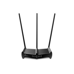 TP-LINK Router Inalámbrico Dual Band Simultanea AC1350 (Archer C58HP) - 450 Mbps en 2.4Ghz y 867 Mbs en 5Ghz, cuenta con (4) LAN 10/100 Mbps, (1) WAN 10/100 Mbs