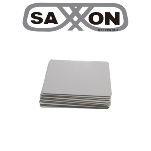 SAXXON SAXDUAL03 - Paquete de 10 TAG De PVC / UHF / ID / Compatible con Lectoras SAXR2656 & SAXR2657 / Lectoras de Proximidad 125 khz / EPC GEN2 / Folio Impreso