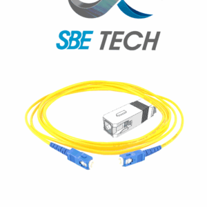 SBE TECH SBE-JUSCAPCSCAPC2MSM -Jumper de Fibra Óptica SC 2 METROS/MONOMODO / SC UPC- SC UPC/ OS2