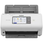 Escáner de escritorio BROTHER Valor ADS4700W - Dúplex, 40 ppm/80 ipm, Ethernet, Wifi, ADF hasta 80 hojas, escanea hasta 6, 000 hojas diarias
