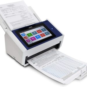 XEROX N60W Scanner Pantalla táctil de alta resolución de 8 pulgadas. Velocidades de escaneo de hasta 60 ppm / 120 ipm a 200 y 300 ppp.