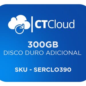 CT Cloud Servidor Virtual en la Nube 300gb disco duro adicional NCST300