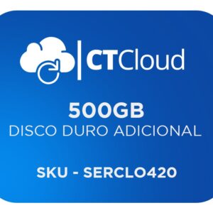 Servidor Virtual en la Nube CT Cloud NCST500 - Servicio de Nube, Servidor Virtual, 500 GB