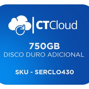 Servidor Virtual en la Nube CT Cloud NCST750 - Servicio de Nube, Servidor Virtual, 740 GB