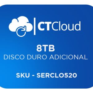 Servidor Virtual en la Nube CT Cloud NCST8000 - Servicio de Nube, Servidor Virtual, 8 TB