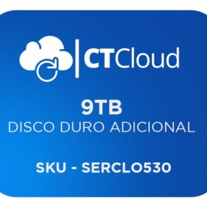 Servidor Virtual en la Nube CT Cloud NCST9000 - Servicio de Nube, Servidor Virtual, 9 TB