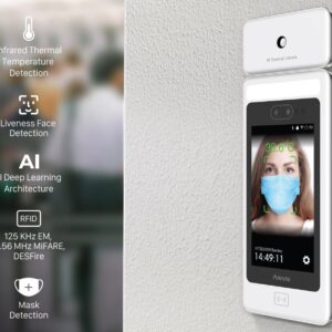 Control de Acceso y Asistencia Anviz AN-FACEDEEP5IRT - Blanco