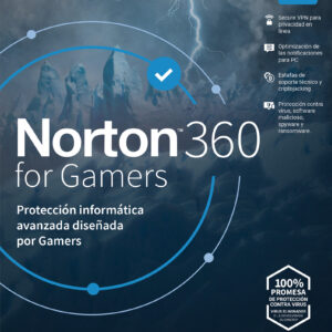 Antivirus NORTON TMNR-023 360 Gamers - 3 licencias, 1 Año(s)