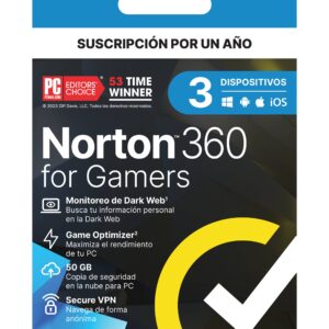 NORTON 360 for gamers 3d 1a 21443406
