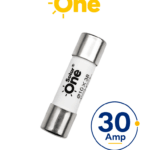 Fusible Fotovoltaico 30 A 10x38 mm / 1000 VDC / Protección para sistemas fotovoltaicos