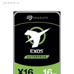 SEAGATE ST16000NM001G - Disco duro de 16 TB Exos, 7200 RPM, SATA3 6GB/s, 64 MB, recomendado para videovigilancia / NAS