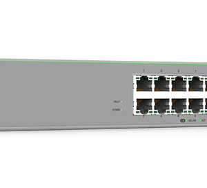 Switch Allied Telesis PoE+ Administrable CentreCOM FS980M/28PS-10 - Capa 3 de 24 Puertos 10/100 Mbps + 4 puertos SFP, 375 W. AT-FS980M/28PS-10
