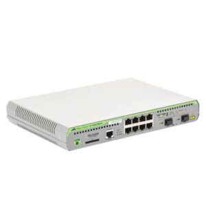 AT-GS970M-10-10 Switch Allied Telesis Administrable CentreCOM GS970M - Capa 3 de 8 Puertos 10/100/1000 Mbps + 2 puertos SFP Gigabit. AT-GS970M/10-10