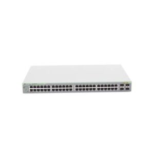 Switch Allied Telesis Gigabit WebSmart de 48 puertos 10/100/1000 Mbps (4 x Combo) + 4 puertos gigabit SFP Combo. AT-GS950-48-10.
