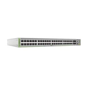 Switch Allied Telesis Administrable CentreCOM GS980M - Capa 3 de 48 puertos 10/100/1000 Mbps+ 4 SFP Gigabit. AT-GS980M-52-10.