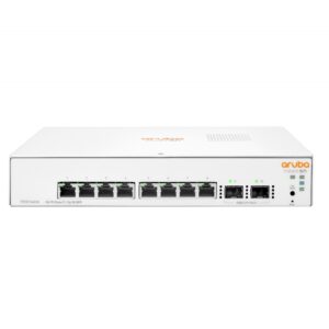 Hewlett Packard Enterprise Switch HPE Instant On 1930 Gigabit Ethernet - 8 puertos, 2SFP 1GbE ports (JL680A)