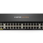 Hewlett Packard Enterprise Switch HPE Aruba 2930F Gigabit Ethernet - 48 puertos PoE+ 740W, 4SFP Layer 3 stackable (JL557A)