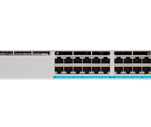 Switch CISCO Catalyst C9300-24P-E - gigabit, 24 puertos, con PoE+, el Smartnet se vende por separado.