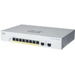 Switch CISCO CBS220-8FP-E-2G-NA - Blanco, 8 puertos