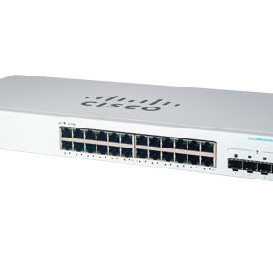 Switch CBS220-24T-4G-NA CISCO - switch capa 2 administrable de 24 puertos 10/100/1000 Gigabit Ethernet + 4 puertos SFP 1G