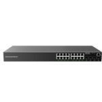 Grandstream GWN7802 Switch Administrable Capa L2+ - 16 ptos Gigabit + 4 SFP, compatible con GWN Cloud