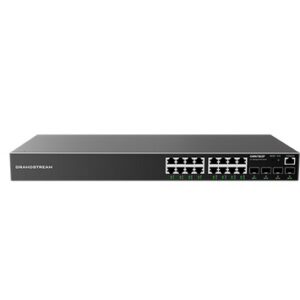 Grandstream GWN7802 Switch Administrable Capa L2+ - 16 ptos Gigabit + 4 SFP, compatible con GWN Cloud