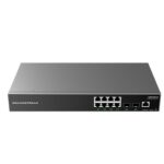 Grandstream GWN7801 Switch Administrable Capa L2+ - 8 ptos Gigabit + 2 SFP, compatible con GWN Cloud