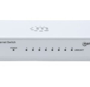 Switch de escritorio INTELLINET 560702 - Color blanco