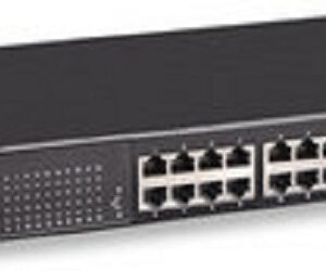 Administrable por Web Gigabit Ethernet de 24 puertos PoE+ y 2 puertos Switch WebAdmin Gigabit - 24 puertos PoE+ con 2 puertos SFP, IEEE 802.3at/af, 240W, Endspan, montaje en rack, INTELLINET 560559