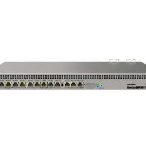 MIKROTIK RB1100AHX4-DE - CPU 4 Núcleos, 13 Puertos Gigabit Ethernet, 1 GB Memoria, Licencia Nivel 6